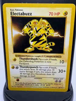 Pokemon TCG - Base Set - Electabuzz #20/102 [Shadowless] - Image 1