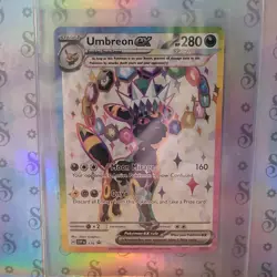Pokemon Umbreon ex SVP176 Scarlet & Violet Promo Full Art Tera Holo 280HP - Image 1