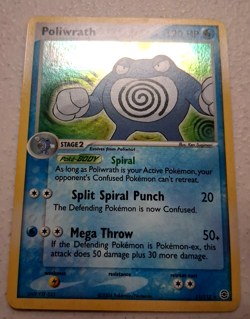 Pokemon Poliwrath - 11/112 Holo FireRed & LeafGreen NM Fast Ship - Image 1