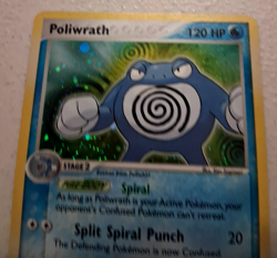 Pokemon Poliwrath - 11/112 Holo FireRed & LeafGreen NM Fast Ship - Image 3