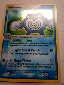 Pokemon Poliwrath - 11/112 Holo FireRed & LeafGreen NM Fast Ship - Image 4