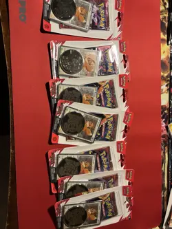 x7 Pokemon Destined Rivals EEVEE PROMO Blister Pack - BOOSTER + PROMO NEW - Image 1