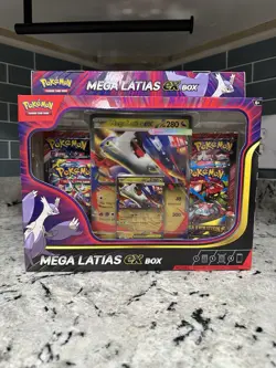 Pokemon Mega Latias EX Collection Case Brand New (6 Boxes) 2025 SHIPS SAME DAY - Image 1
