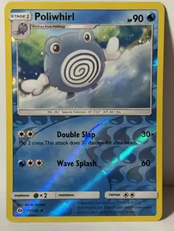 Poliwhirl Reverse Holo 31/149 SM Base Set NM Pokemon Fast Ship - Image 1
