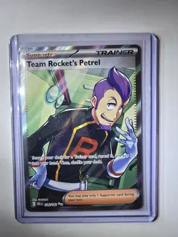 Pokemon TCG Team Rockets Petrel 226/182 SV Destined Rivals Ultra Rare Full Art - Image 1