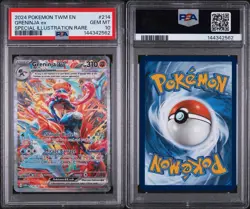 Pokemon 2024 Greninja ex 214/167 SIR Twilight Masquerade GEM MINT PSA 10 - Image 3