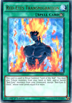 Red-Eyes Transmigration - DRL3-EN069 - Ultra Rare - 1st Edition - Yugioh - Image 1