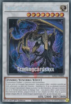 Yu-Gi-Oh! Grand Dragon Squelettique d'Or : PSE MP23-FR084 - Image 1