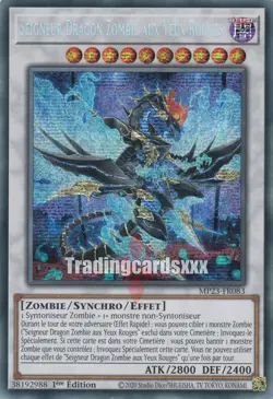 Yu-Gi-Oh! Seigneur Dragon Zombie aux Yeux Rouges : PSE MP23-FR083 - Image 1