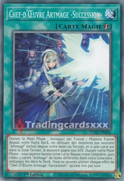 Yu-Gi-Oh! Chef-d'Œuvre Artmage -Succession- : C DUAD-FR056 - Image 1