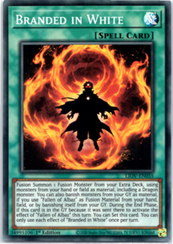 Branded in White - LIOV-EN055 - Super Rare - 1st Edition Yugioh - Image 1