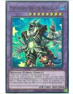 Performapal Odd-Eyes Metal Claw - ROTD-EN092 - Super Rare - 1st Edition - Yugioh - Image 1