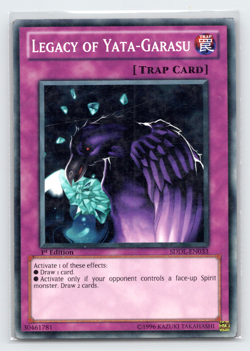 Legacy of Yata-Garasu - SDDL-EN033 - Common - 1st Edition Yugioh - Image 1