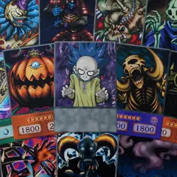 Yugioh Anime Style 25 Card Set - Bonz (Pumpking, Zombie, Etc) - Image 1