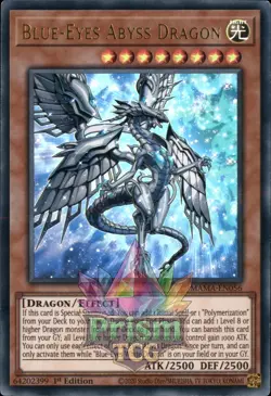 1st ed Blue-Eyes Abyss Dragon ultra rare MAMA-EN056 Yugioh - Image 1