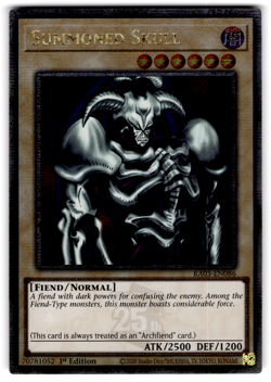 YUGIOH SUMMONED SKULL QUARTER CENTURY SECRET RARE NM RA03-EN086 - Image 3
