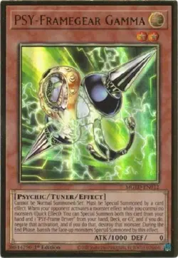 PSY-Framegear Gamma - MGED-EN012 - Premium Gold Rare 1st Edition - Yugioh - Image 1