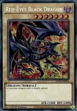 Red-Eyes Black Dragon ALT ART - MP24-EN054 Prismatic Secret Rare Yugioh - Image 1