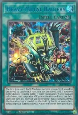 Heavy Metal Raiders LDS1-EN077 BLUE Ultra Rare Yugioh - Image 1