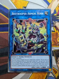 Beetrooper Armor Horn MP22-EN176 1st Edition YuGiOh TCG Card - Image 1