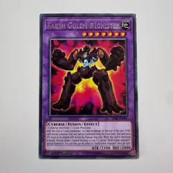 Earth Golem @Ignister Rare - IGAS-EN041 | 1st Edition Rare NM YuGiOh - Image 1