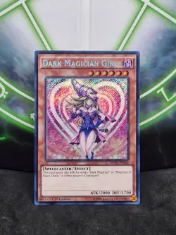 Yugioh Dark Magician Girl MVP1-ENS56 Secret Rare 1st Edition NM Euro - Image 1