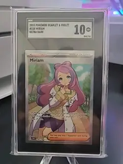 SGC 10 2023 Pokemon TCG Scarlet & Violet #238 Miriam Ultra Rare Full Art MINT 🔥 - Image 1