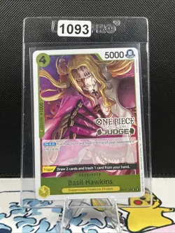 Basil Hawkins OP10-109 (Judge Pack Vol. 6) One Piece Card Game (OP10-109) - Image 1