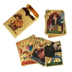 One Piece Card Display Box Boosters Pack 55 Pcs Limited Gold Manga TCG Sealed - Image 2