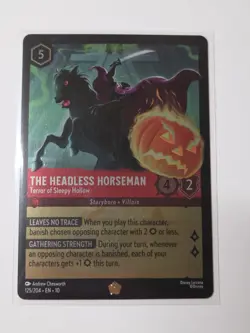 The Headless Horseman-Terror of Sleepy Hollow 125/204 Disney's Lorcana Whispers - Image 1