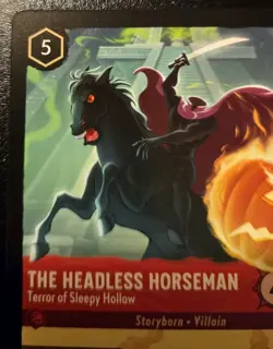 The Headless Horseman - Terror Of Sleepy Hollow 125/204 Legendary Disney Lorcana - Image 2