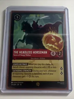 125/204 The Headless Horseman Terror of Sleepy Hollow LEGENDARY Disney Lorcana - Image 1