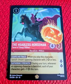 FOIL The Headless Horseman - Terror of Sleepy Hollow 125/204 NM Lorcana - Image 1