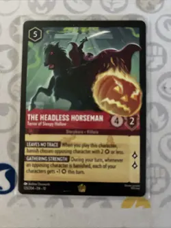 125/204 The Headless Horseman Terror of Sleepy Hollow LEGENDARY Disney Lorcana - Image 1