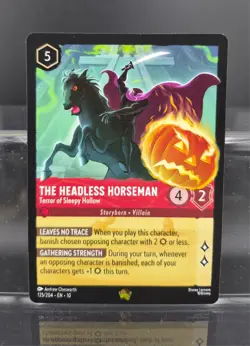 Disney Lorcana The Headless Horseman - Terror of Sleepy Hollow 125/204 Whispers - Image 1