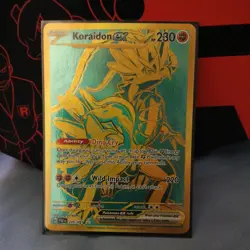 Koraidon ex 245/091 Paldean Fates Full Art Ultra Rare Holo Pokemon Card Nm - Image 1