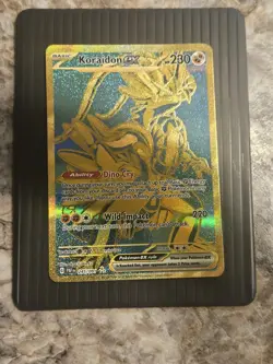Koraidon ex 245/091 Paldean Fates Full Art Ultra Rare Holo Pokemon Card NM - Image 1