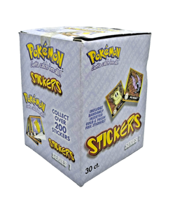 1999 Pokemon ArtBox Stickers Series 1 Display Box | Not Sealed | Minor Damage - Image 5