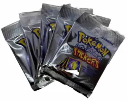 1, 2, 3, 4, 5, 6, or 10 1999 Pokemon Artbox Stickers Series 1 Booster Packs - Image 5
