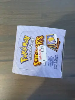 1999 Pokemon ArtBox Stickers Series 1 Display Box with 30 Stickers Not Sealed - Image 5