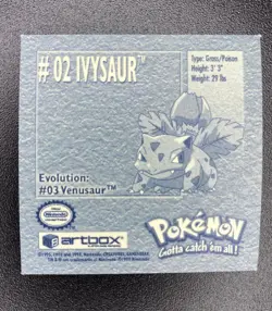 YOU CHOOSE! 1999 Nintendo Artbox Series 1 Pokemon Stickers Original PACK FRESH! - Image 5