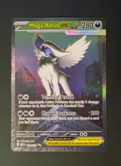 Pokemon TCG Mega Absol Ex 180/132 SIR Me01 English - Image 1