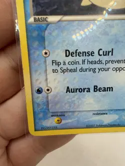 Spheal 65/108 EX Power Keepers Common Pokemon Card LP/MP - Image 5