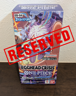 RESERVED for dgoldcastle: One Piece Card Game EB-04 x3 boxes set - Image 1