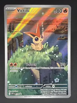 Pokemon TCG - Victini 208 - Scarlet & Violet Black Star Promo Card - Image 1