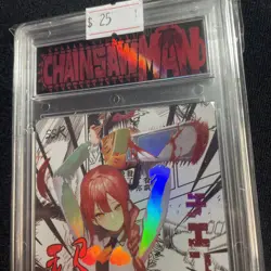 MAKIMA Slabbed Chainsaw Man SSR Card DJR-040 Anime CCG - Image 3