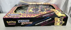 MORPEKO V-UNION Premium Playmat Collection Crown Zenith Sealed Pokemon TCG 2023 - Image 3
