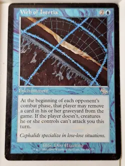 Web of Inertia - Judgment - Magic the Gathering MTG Nice! - Image 1
