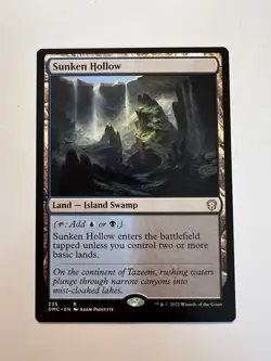 Sunken Hollow - MTG Dominaria United: Commander - NM - Image 1