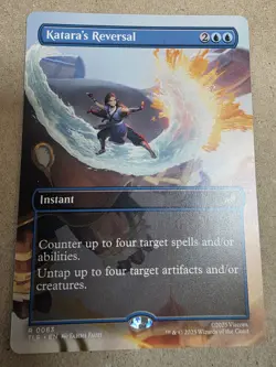 Katara's Reversal - #63 Regular (Borderless) Avatar: The Last Airbender - Mtg - Image 1